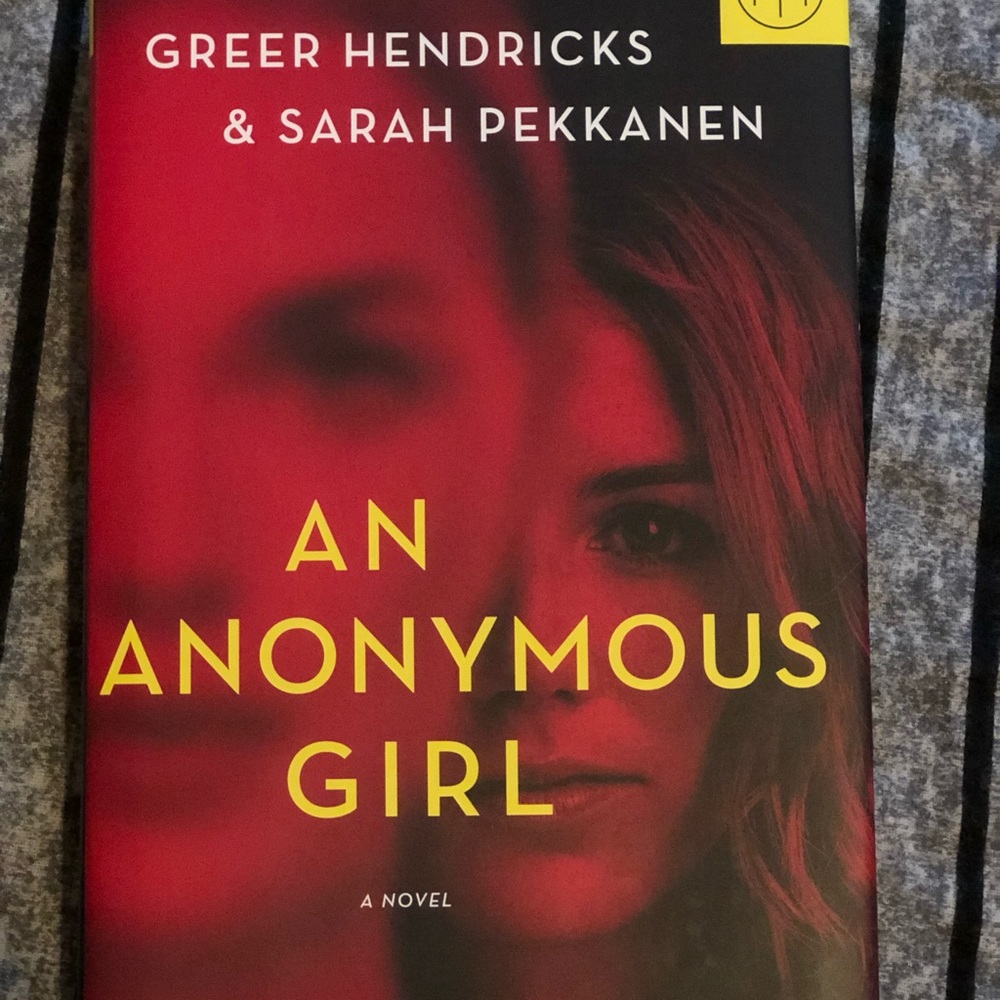 An Anonymous Girl hardcover book